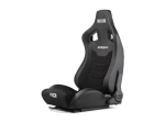Next Level Racing ERS4 Elite PU oda ir veliūro Edition Atlo&scaron;iamas sėdynės PU oda ir veliūras Juoda