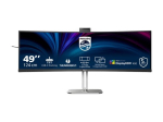 PHILIPS 49B2U6903CH/00 48.8colių 5120x1440 VA i&scaron;lenktas H/A 170mm SUPERWIDE USB-C 75Hz DP 2xHDMI USB HUB SPEAKERS webcam