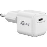 Goobay 20 W USB-C PD GaN greitas įkrovos įrenginys Nano USB-C