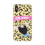 Silikoninis dėklas su &bdquo;Cartoon Network Johnny Bravo&ldquo; vaizdu Apple iPhone X / XS &ndash; Mamo