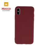 Mocco Ultra Slim Soft Matte 0.3 mm Silikoninis dėklas Xiaomi Mi Note 10 / Mi Note 10 Pro / Mi CC9 Tamsiai raudona