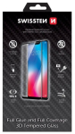 Swissten Ultra Durable Full Face / Full Glue Grįžtas stiklas Apple iPhone 6 / 6S Juodas