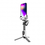 AOCHUAN M1 Pro stabilizatorius su RGB ap&scaron;vietimu (balta)