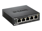 D-Link Ethernet Switch DGS-105/E Unmanaged Desktop Gigabit Ethernet (copper) ports quantity 5