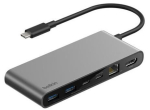 Interface Hub Usb Type-C 10000 Mbit/S Grey