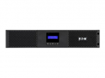 EATON 9E UPS Rack AC 200/220/230/240V 2700Watt 3000VA 1-fazė 6 x akumuliatoriaus &scaron;vinas rūg&scaron;tis 9Ah RS-232 USB oc 7 2U 19 juoda