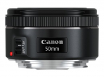 Canon EF juodas objektyvas