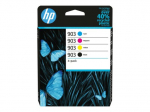 HP 903 juoda, geltona, ciano, magenta ra&scaron;alas 6ZC73AE