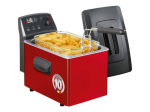 FRITEL TURBO SF 3 litrų 2200W fritūrinė juoda/raudona/pilka