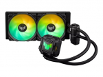 ASUS TUF Gaming LC 240 II ARGB Vandens au&scaron;intuvas 120 mm Juodas