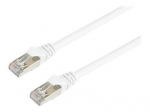 Prokord CAT 6a ekranuotas folija ir vario pynė (S/FTP) tinklo kabelis, 3m, baltas