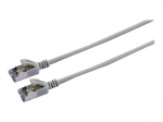 Prokord Slim CAT 6a U/FTP 1.5m Pilkas tinklo kabelis