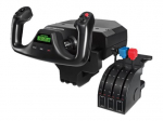Logitech Flight Yoke System gazas ir vairas PC montavimui