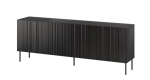 Cama Spinta ISLA 200x40x75 matinė juoda