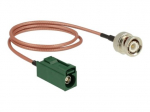 DeLOCK 50cm Aukso Koaksinis Antenos Kabelis