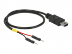 Delock USB/Power kabelis 30cm juodas