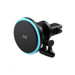 Havit W3032 - 3-in-1 automobilio belaidis įkroviklis, juodas