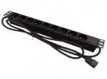 Alantec PZ09U 1,8 m 9 AC lizdo(ai) vidinė juoda