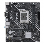 Asus PRIME H610M-D D4 Procesoriaus &scaron;eimos Intel Procesoriaus lizdas LGA1700 DDR4 DIMM Atminties slotai 2 Palaikomi kietųjų diskų prievadai SATA, M....