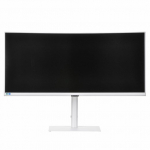 Samsung S65TC kompiuterio monitorius 86.4 cm (34") 3440 x 1440 pikselių UltraWide Quad HD LED White
