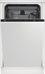 Beko BDIS 38120Q klasė E integruojama, 46 dB, balta