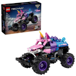 LEGO TECHNIC 42220 Monster Jam Sparkle Smash atgal traukiamas