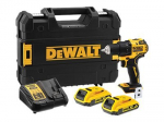 DeWALT DCD708D2T-QW 18V belaidis grąžtas, komplekte 2 akumuliatoriai