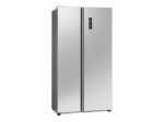 Bomann SBS 7344 Refrigerator-Freezer Side-by-Side Stainless Steel Look