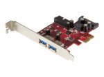 StarTech.com PCI Express 2.0 x1 5Gbps USB adapterius