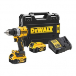 Dewalt 18V 2X5.0Ah be&scaron;epetukinis variklis gręžtuvas