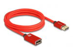 Delock DisplayPort pratęsimo kabelis 2m Red