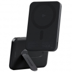 empower by PanzerGlass Powerbank w. Spin Stand belaidis įkrovimas 5000mAh Space Black
