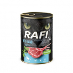 RAFI Katė Suaugusi su aviena &ndash; drėstas kačių maistas &ndash; 400g