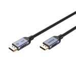 UNITEK 2.1 m DisplayPort 2.1 juodas kabelis