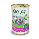 OASY One Protein Adult Medium/Large &Scaron;erniena &ndash; &scaron;lapias &scaron;unų maistas &ndash; 400g