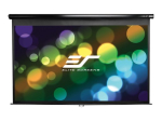 Elite Screens Manual Series M100XWH 100 Matte White
