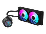 GIGABYTE AORUS WATERFORCE II 240 AIO skysto skydlo nuo CPU