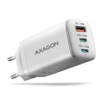 AXAGON GaN sieninis įkroviklis 3x prievadai (USB-A + 2x USB-C), PD3.0/PPS/QC4+/SFC2.0/AFC/SCP/FCP/Apple, 65W ACU-DPQ65W