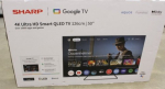 PARDAŽOTA. Sharp 50HP6265E 50" (126cm) QLED 4K Ultra HD Google TV, Dolby Vision, Dolby Atmos, centrinis stovas Sharp 50HP6265E 50 Smart TV Google T...