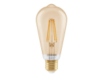 Osram SMART+ MATTER Filament Dimmable Classic Edison 53 824 Gold E27 6 W Warm White Wi-Fi