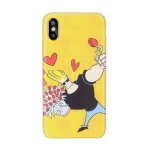 Silikoninis dėklas su &bdquo;Cartoon Network Johnny Bravo&ldquo; vaizdu Apple iPhone XS Max &ndash; Meilė