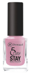 Dermacol 5 Day Stay 10 Milk Shake nagų lakas 11 ml