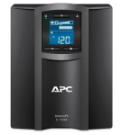 APC Smart-UPS C 1500VA LCD UPS AC 230V 900Watt 1500VA USB output connectors 8 Black with APC SmartConnect