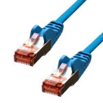 KAT6 F/UTP CCA PVC Ethernet kabelis mėlynas 1.5m