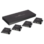 70M Cat.6 4 Port Hdmi & Ir Splitter Extender