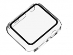 Fiksuota Apple Watch 45mm / Series 8 45mm Polikarbonato skaidrus Viso rėmo dengimas; Apvalūs kra&scaron;tai; 100 % skaidrumas Ekranų apsauga Dėklas