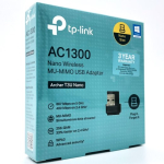 TP-Link AC1300 Nano belaidis MU-MIMO USB adapterius