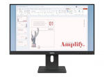 Lenovo ThinkVision E24-40 23.8 " IPS 16:9 100 Hz 4 ms 1920 x 1080 pikselių 250 cd/m&sup2; HDMI prievadų kiekis 1 Raven Black Garantija 36 mėn.