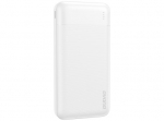 Dudao K18 powerbankas 10000mAh 10Watt baltas
