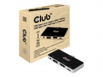Club3D CSV-1591 USB-C 3.2 4-in-1 hub dokavimo stotelė juoda